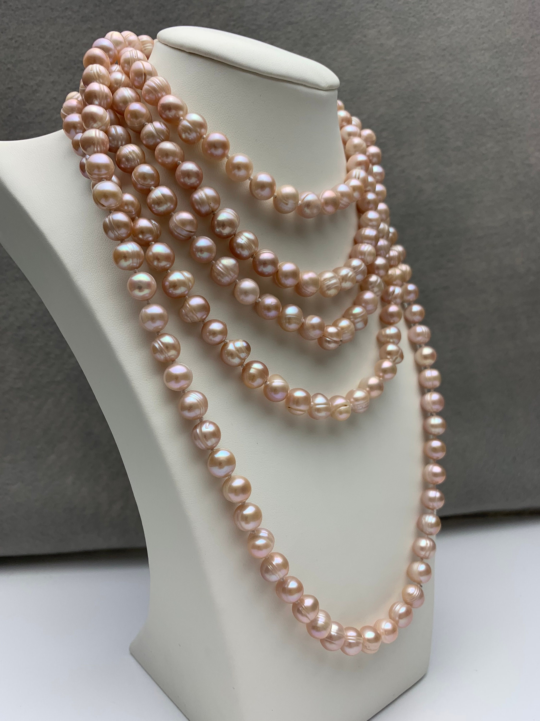 Collana Di Perle Barocche E Tahitiane In Oro Giallo 18 Carati, Bianco, Grigio E Oro In Vendita Su Italia - Foto 11