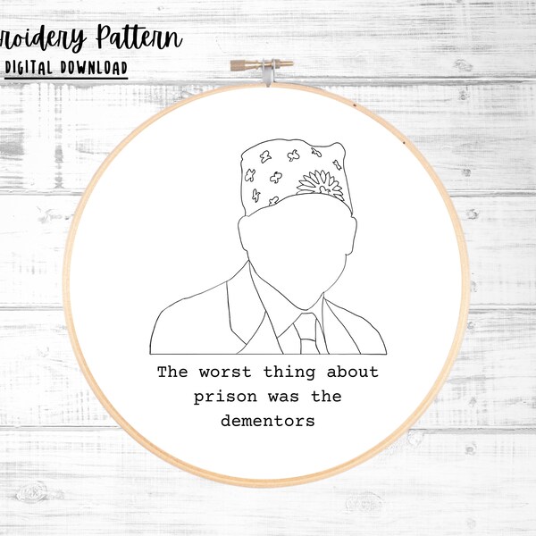 Office Embroidery Etsy