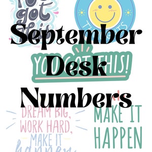 Bureaunummers september