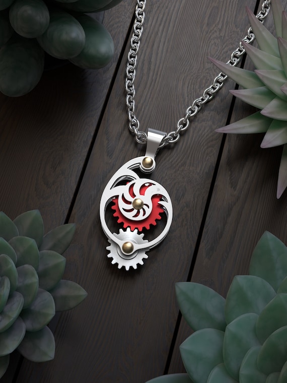 Fibonacci 2 | Fidget Jewelry Pendant