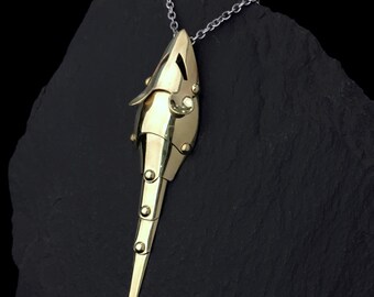 Signed Mouse Armor Pendant | Jeff De Boer - Etsy