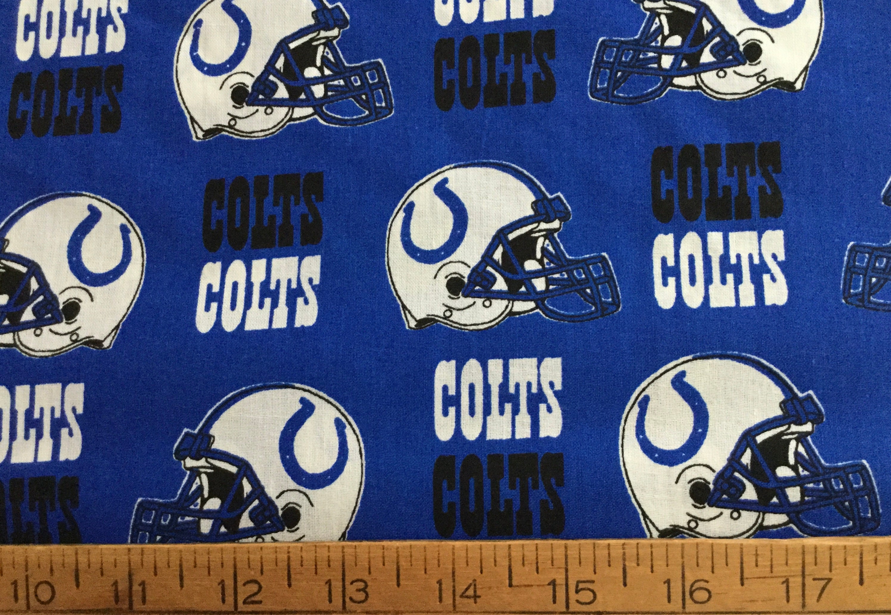 FQ/NFL Football Team Fabric/Indianapolis Colts cotton fabric Etsy