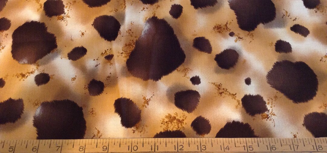 Fq/animal Hide Cotton Fabric - Etsy