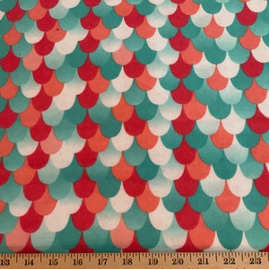 Fishing Fabric, Fish Scales / Reel Fun Fish Collection by Blank Quilting  Hunting Fishing Camping Yardage & Fat Quarters 