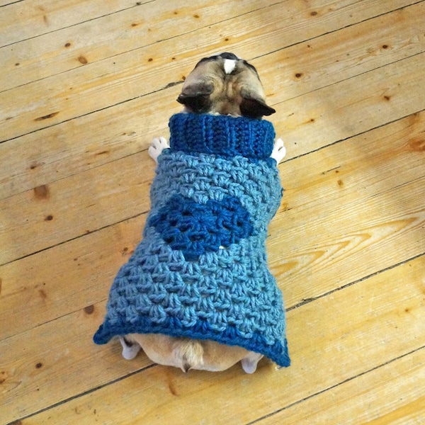 Crochet Dog Jumper Etsy
