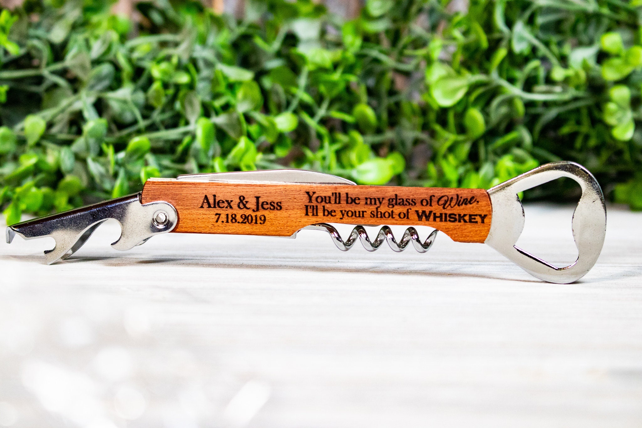 Wine Opener Wedding Favors for Guests Bulk Personalized Etsy
