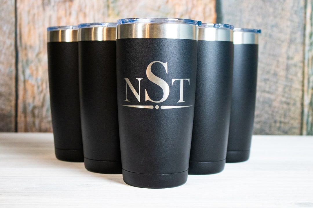 10 Pack Custom Engraved Stainless Tumblers 20 Oz Etsy