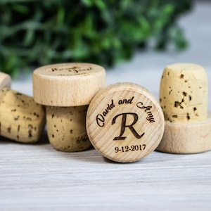 Wine Bridal Shower Favors, Wine Bachelorette Party Favors, Personalized Wine Stoppers, Farmhouse Wedding Favors, Bulk Wedding Favors