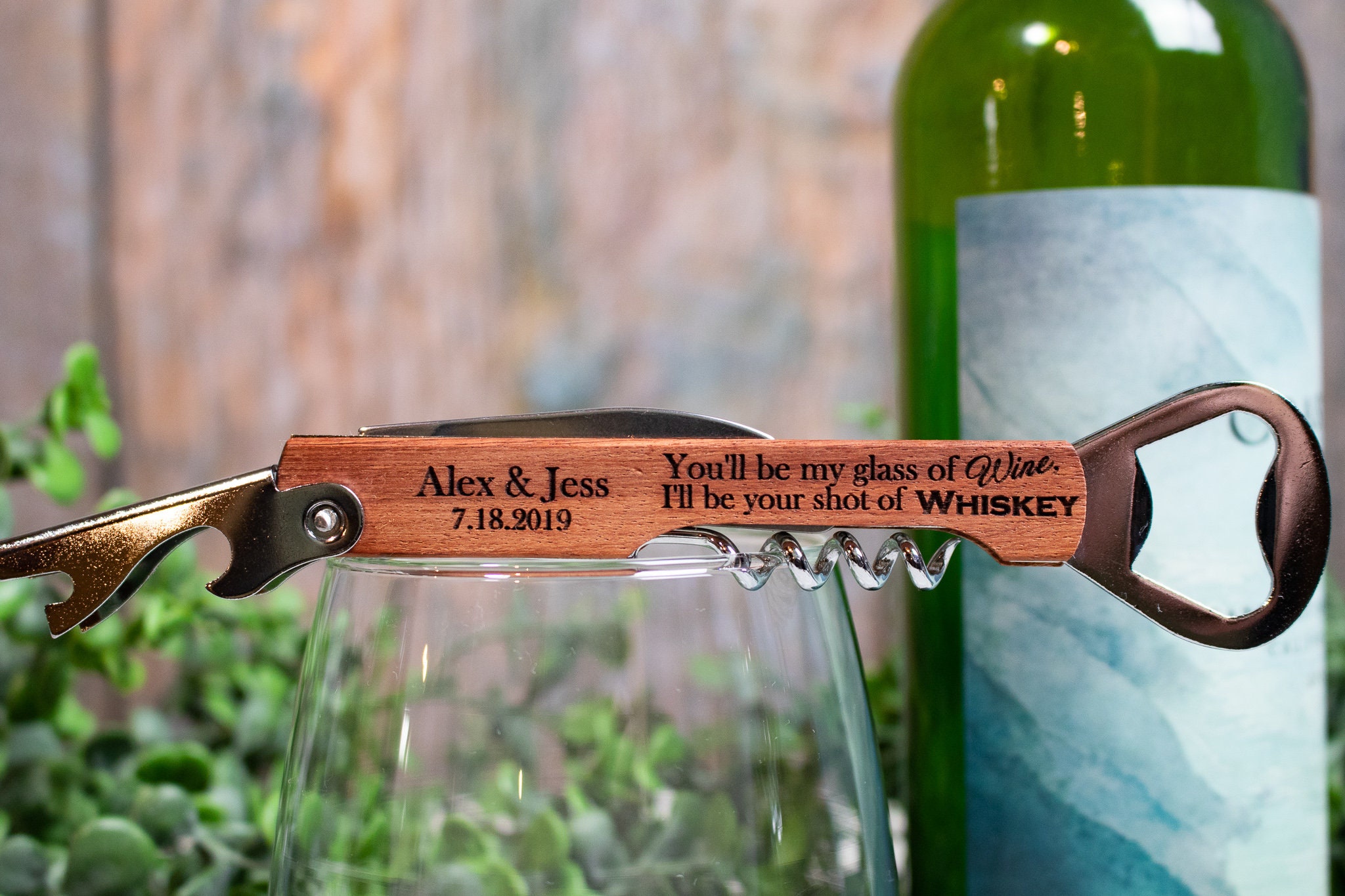 Wine Opener Wedding Favors for Guests Bulk Personalized Etsy