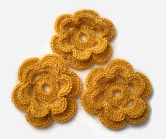 Woolen 2024 crochet flower