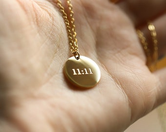 11:11 Halskette ∙ Schutzengel Halskette ∙ Spiritueller Schmuck Geschenk ∙ Schutzengel Halskette ∙ Hexenschmuck ∙ Geschenk für Sie