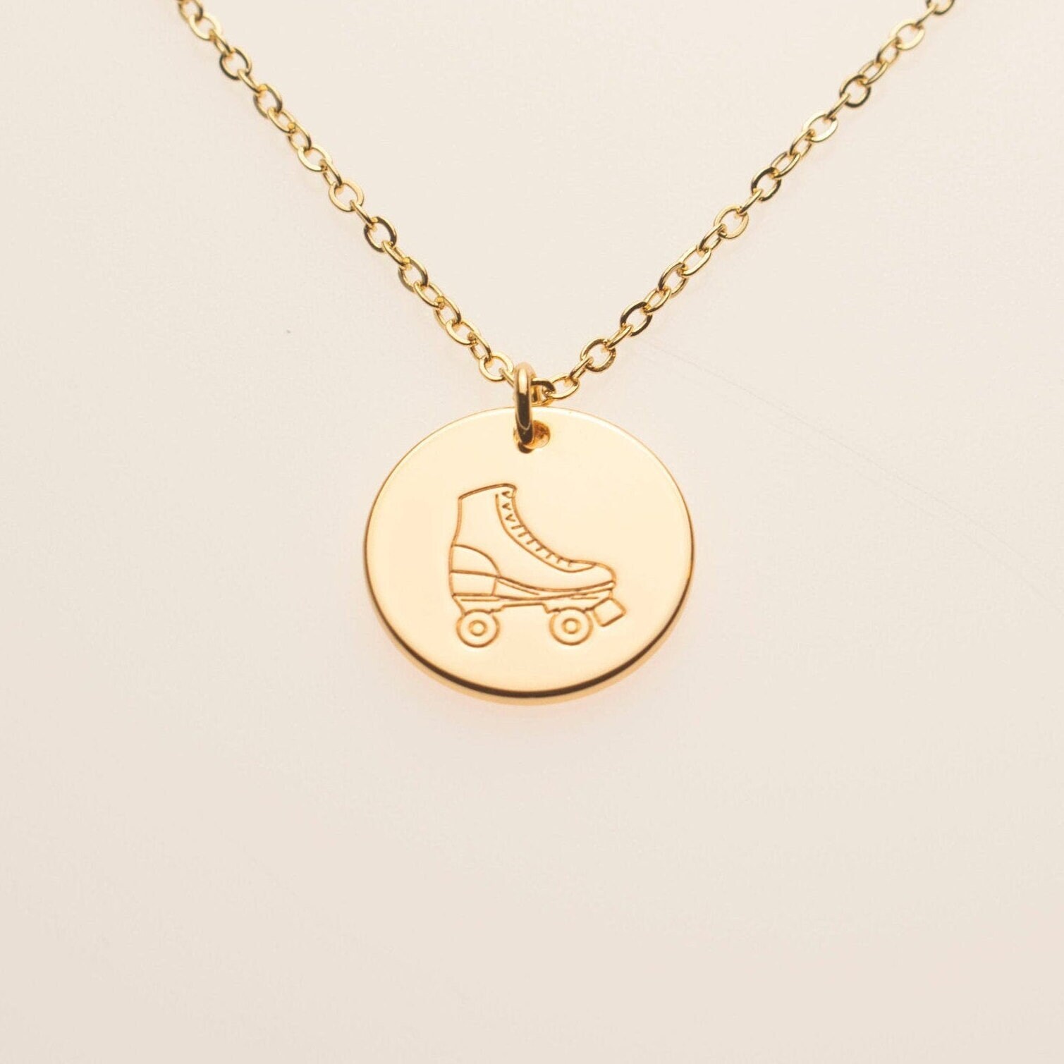 Patins à roulettes Chaussures Loisirs Collier pendentif à breloques Girl Power