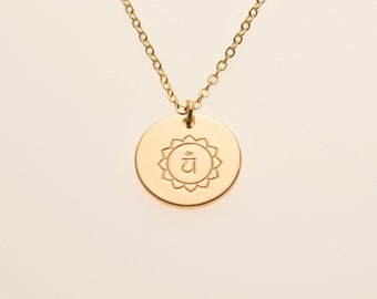 Corazón Chakra Anahata I LOVE 4th Chakra Colgante Collar Siete Chakras Zen Yoga Regalo espiritual Joyería para mujeres