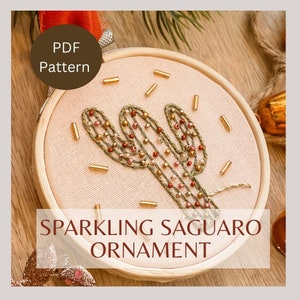 Holiday Ornaments Bundle PDF Pattern Set of 4 Christmas Patterns Instructions Included Tutorial Videos Included image 4