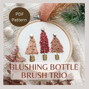 Holiday Ornaments Bundle PDF Pattern Set of 4 Christmas Patterns Instructions Included Tutorial Videos Included image 2