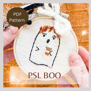 PSL Boo- PDF Pattern - Beginner Friendly- Instructions Included - Tutorial Videos Included - Halloween - Girly