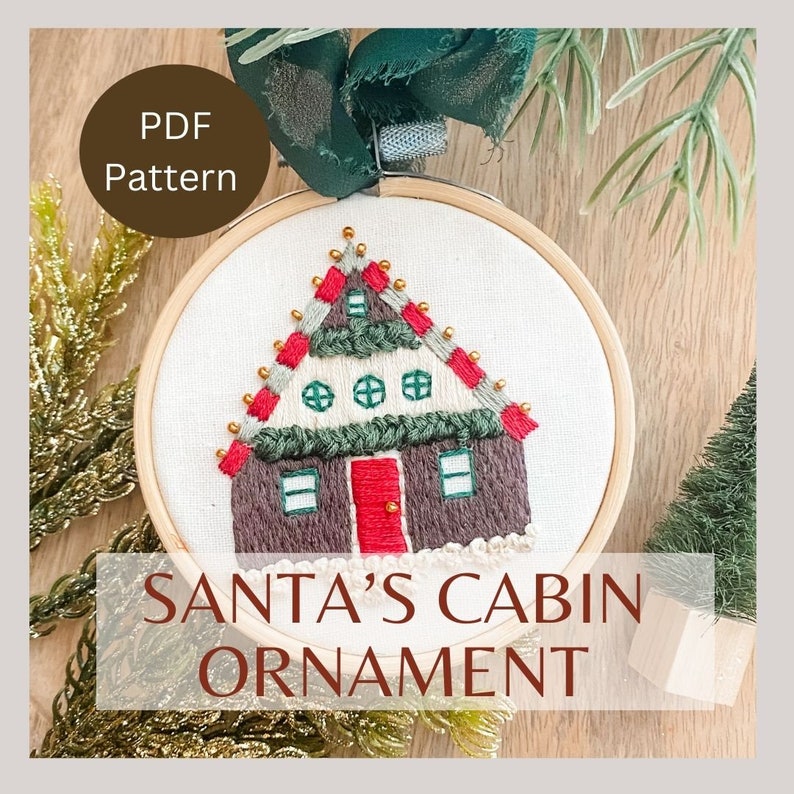 Holiday Ornaments Bundle PDF Pattern Set of 4 Christmas Patterns Instructions Included Tutorial Videos Included image 3