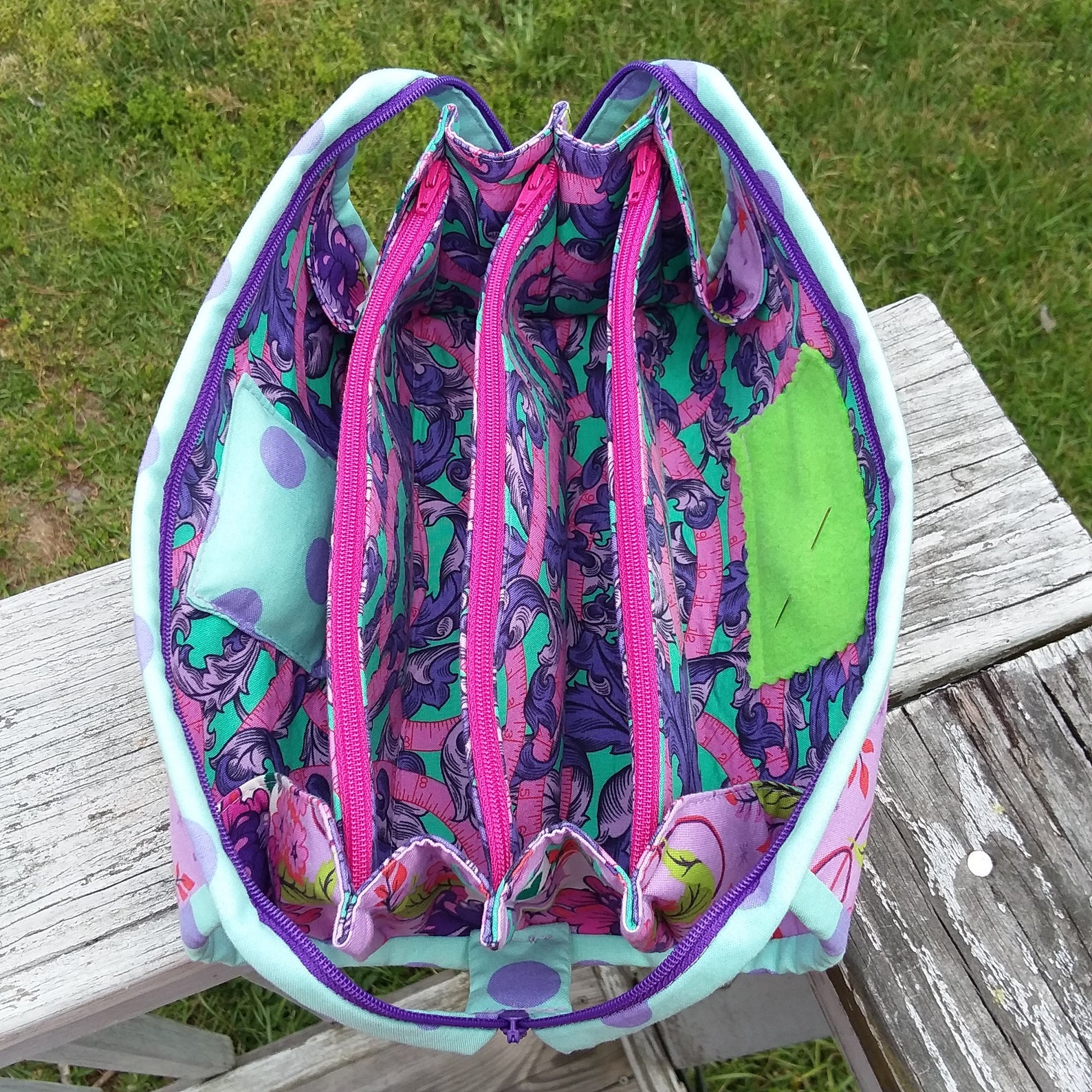 Sew Together Bag Pattern by Sew Demented Printed Copy Etsy