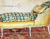 Louis XV Chaise Lounge, Antique Chaise Lounge, Antique Couch, French Style Chaise Lounge, French Furniture, French Daybed, Antique Daybed