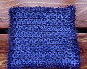Square Crocheted Dishcloth