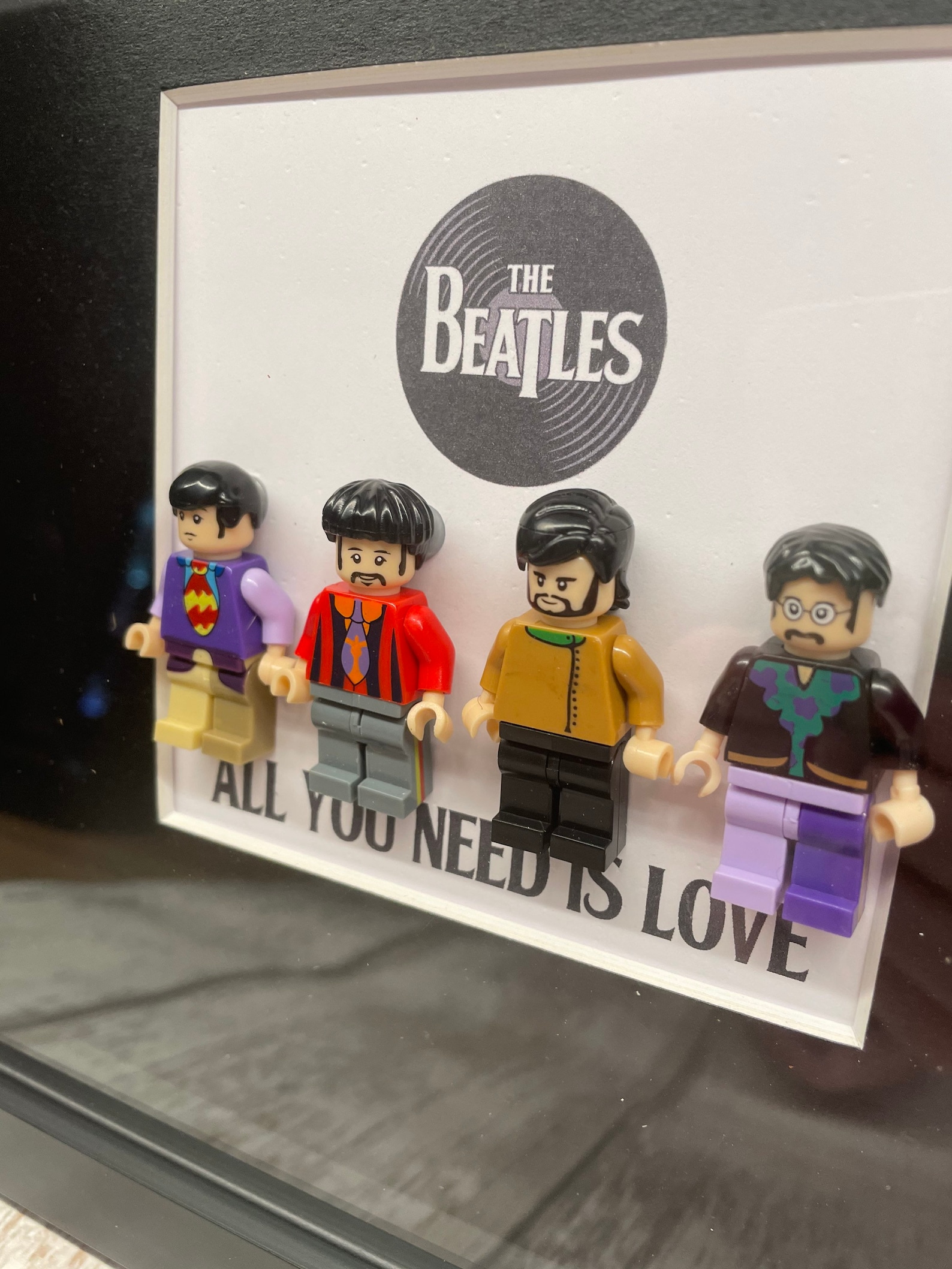The Beatles Lego Print And D Picture Frame Birthday Gift Idea My XXX
