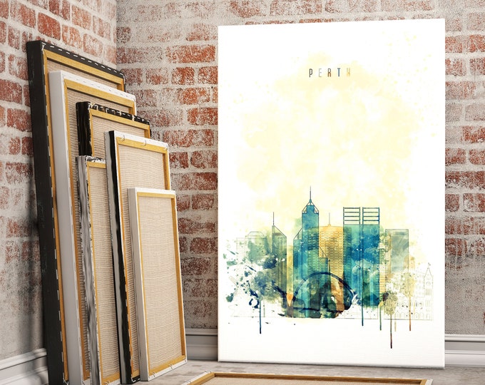 SKYLINE CANVAS vertical