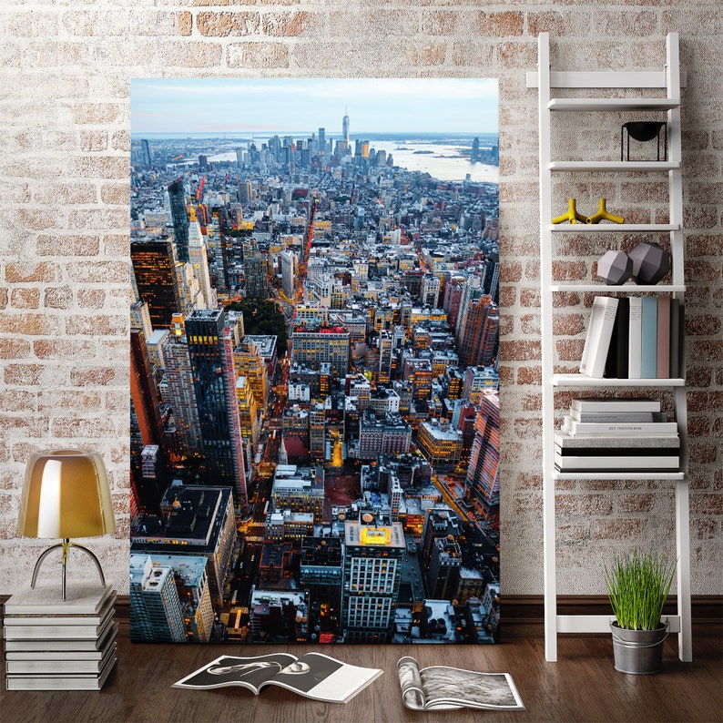 New York City Living Room Wall Decor United States Wall Decor - Etsy
