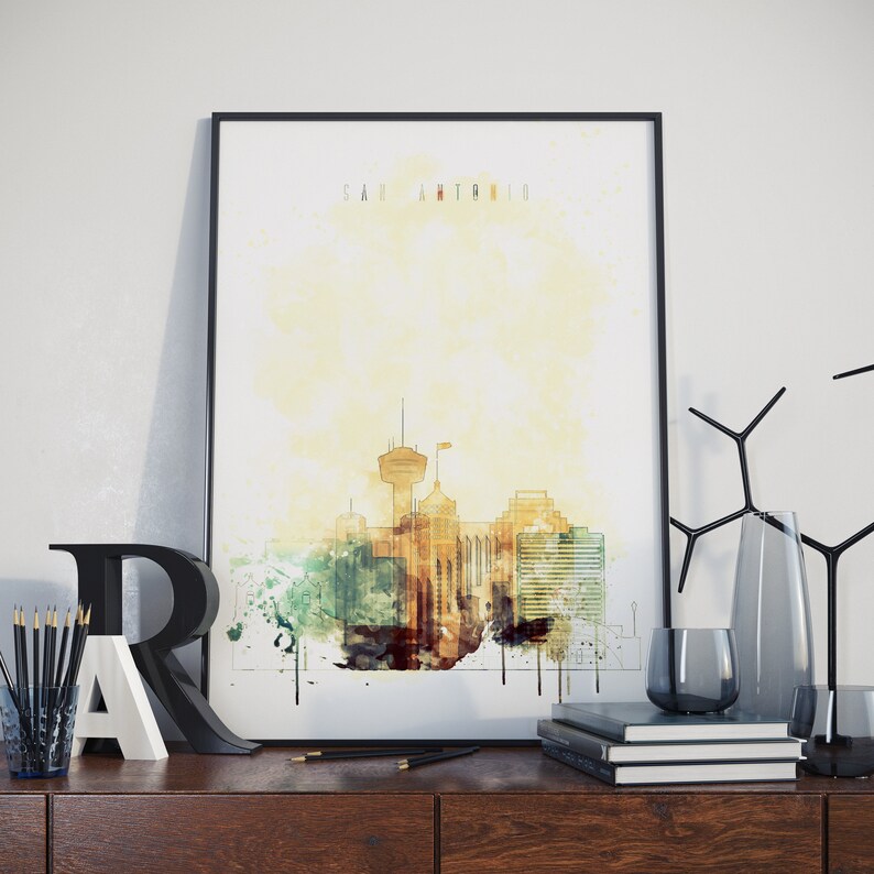 San Antonio Art Wall Decor San Antonio Photo Wall Art Sale San Etsy