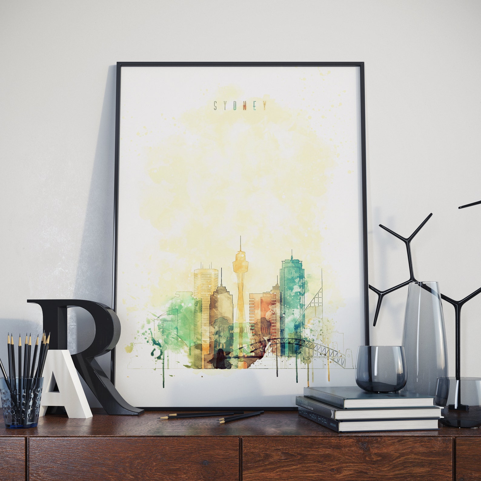 Sydney Wall Art Sydney Wall Decor Sydney Home Decor Sydney Etsy