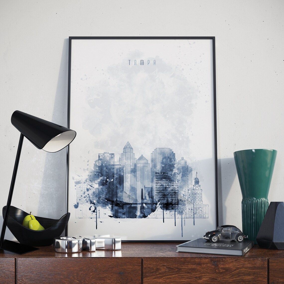 Tampa Wall Decor Tampa Wall Art Tampa Home Decor Tampa Photo Etsy