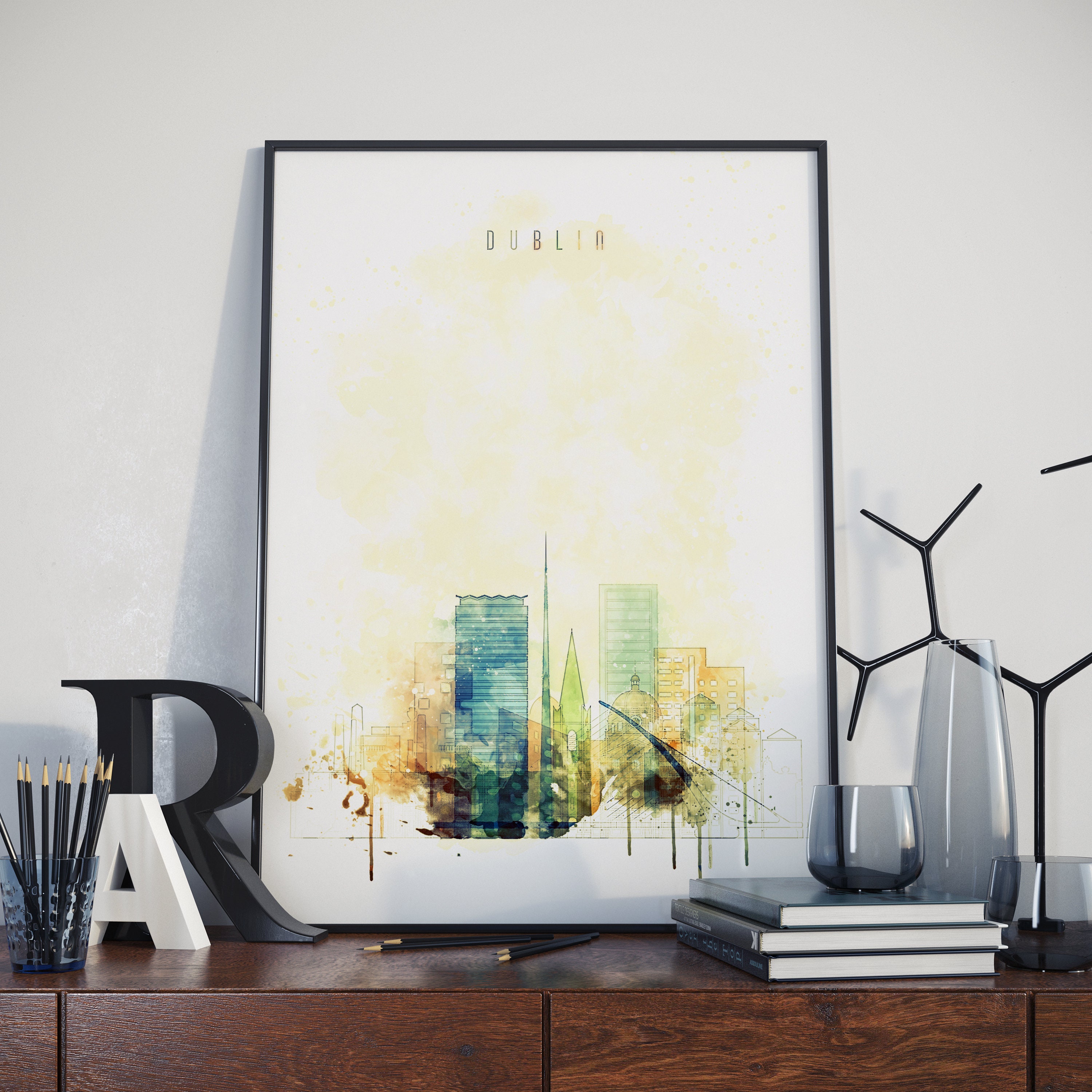 Dublin Wall Decor Dublin Wall Art Dublin Home Decor Dublin Etsy