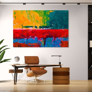 Oil abstract artwork, Painting abstract on canvas, Original abstract in oil painting style on canvas, Abstract print canvas, Abstract decor