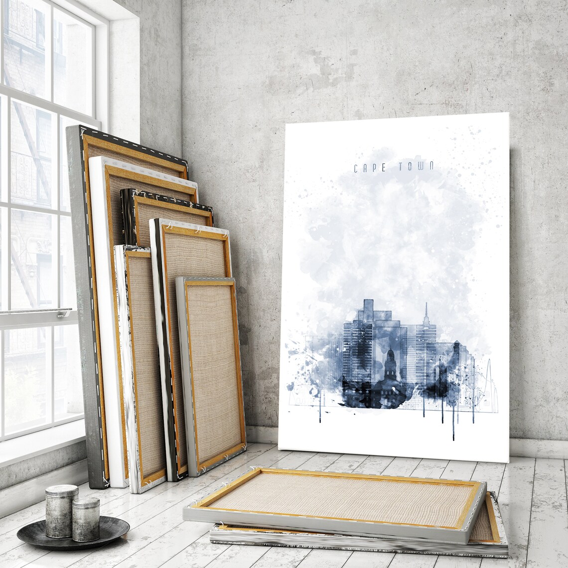 Cape Town Art for Living Room Wall South Africa Cool Wall | Etsy