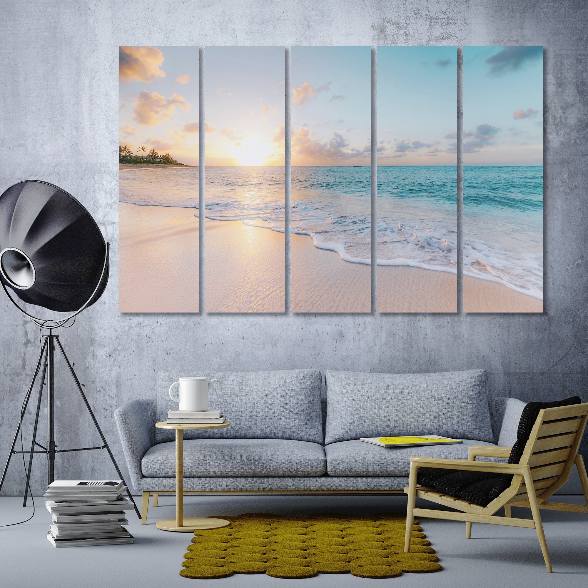 Beach Wall Art Beach Wall Decor Beach Canvas Beach Print Beach | Etsy