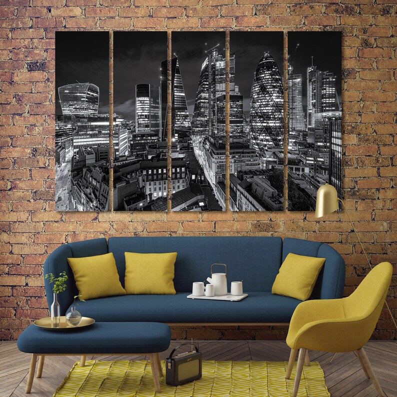 London Wall Art London Wall Decor London Canvas London Print Etsy