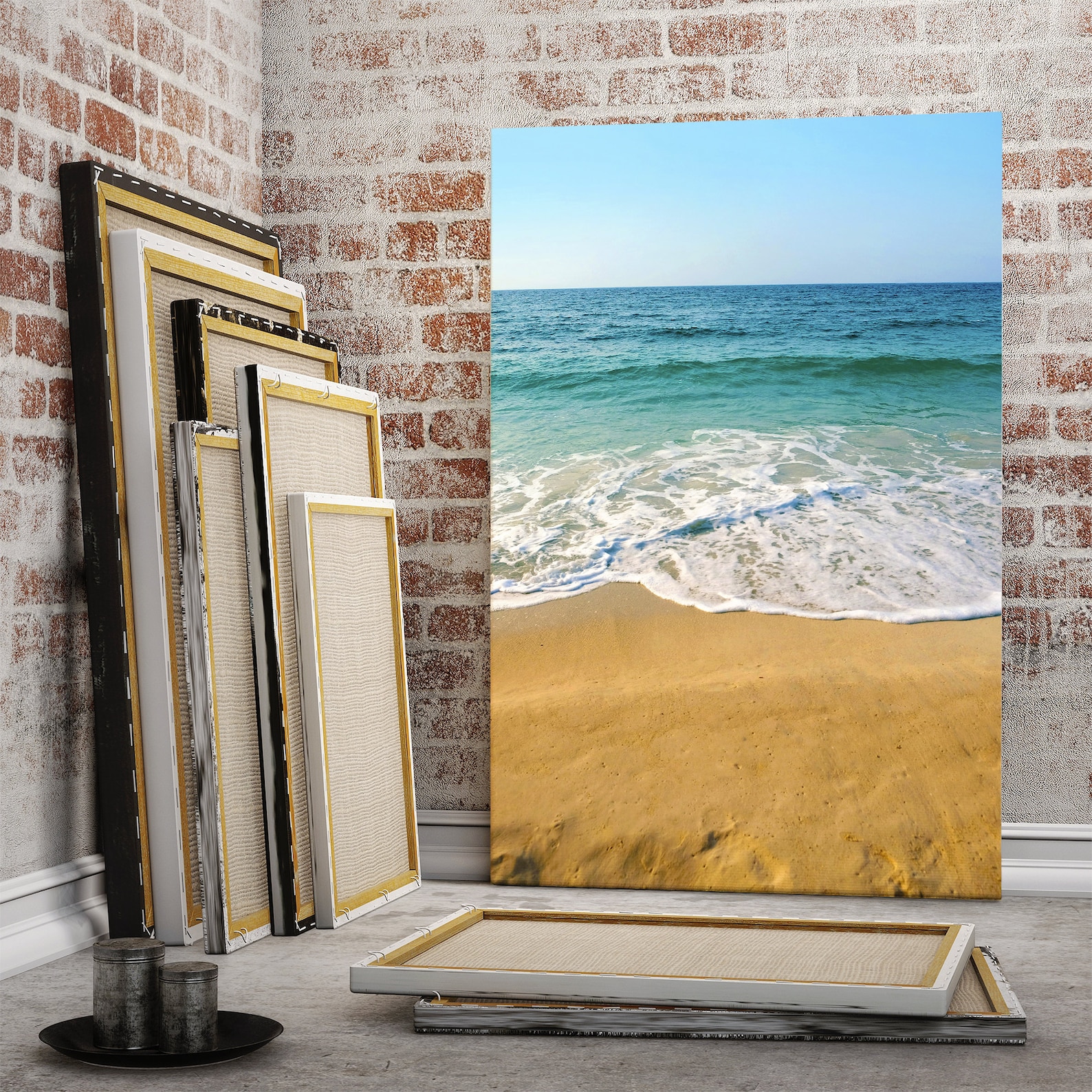 Sea Beach Bathroom Wall Art Decor Etsy
