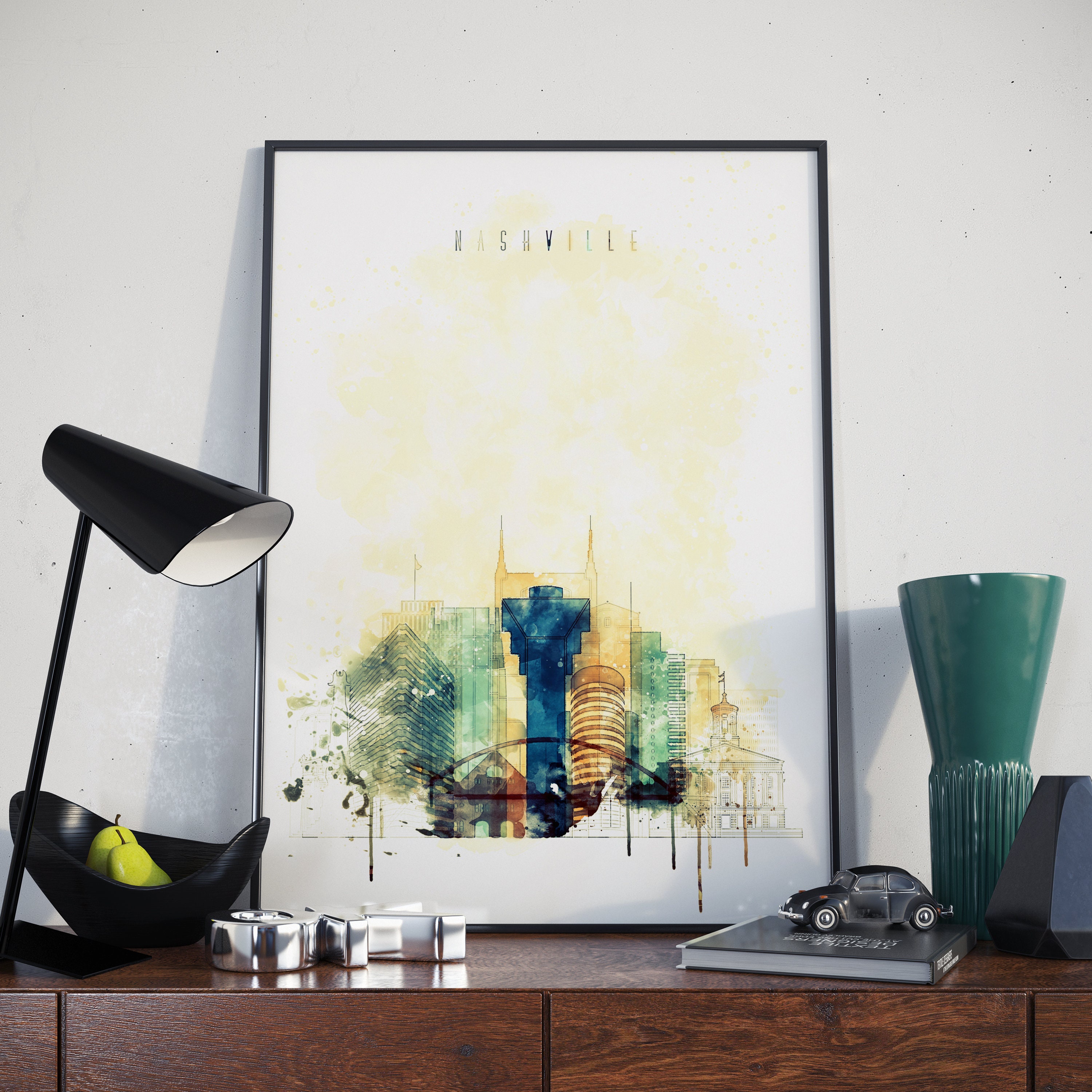 Nashville Wall Art Nashville Wall Decor Nashville Home Decor Etsy