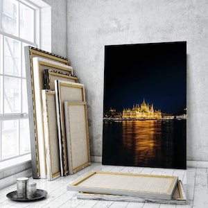 Budapest wall canvas decor, Hungary home goods wall art, Budapest print canvas, Budapest artwork, Budapest decor home, Budapest painting