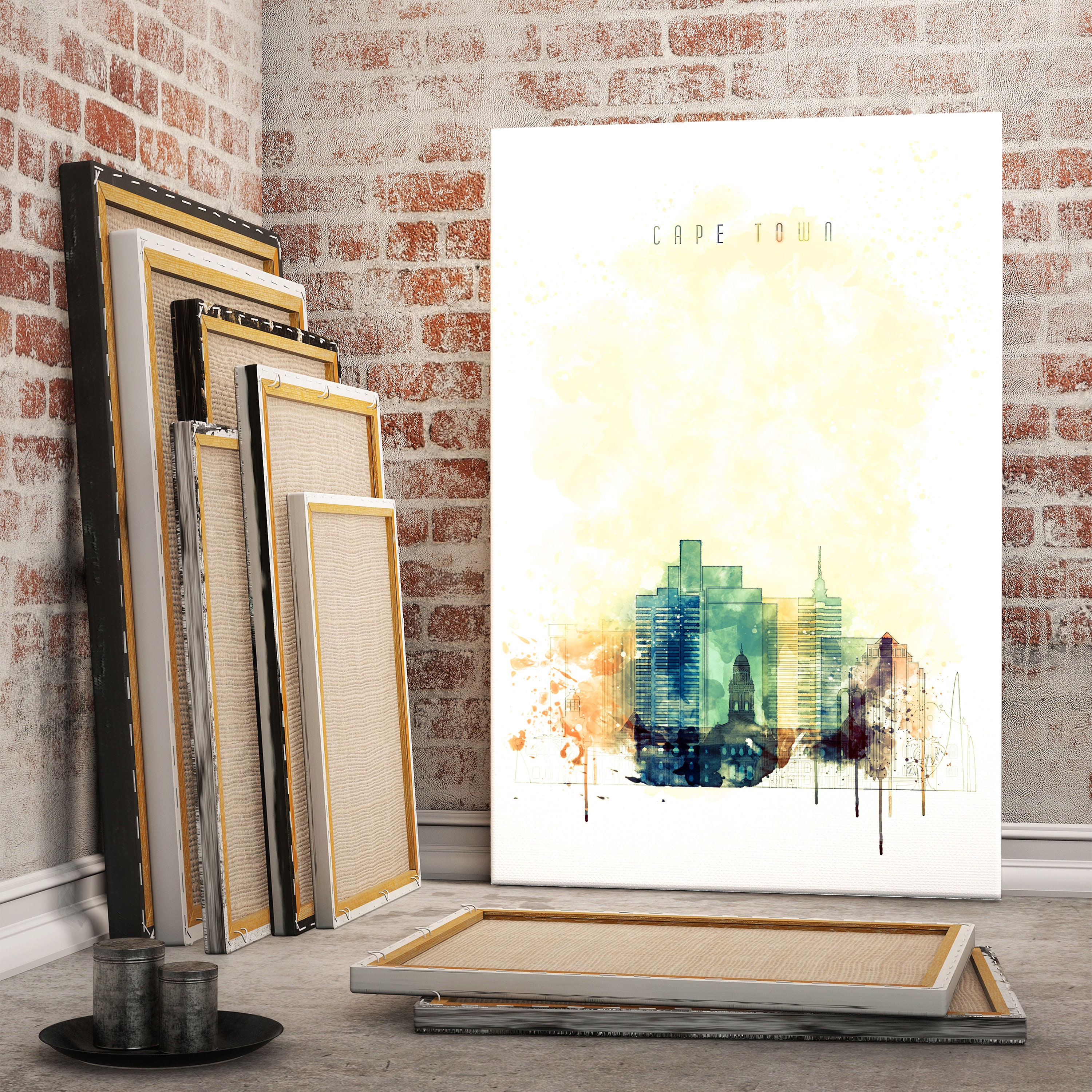 Cape Town Art for Living Room Wall South Africa Cool Wall | Etsy