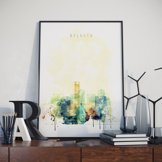 Kolkata Wall Decor Kolkata Wall Art Kolkata Home Decor Kolkata Etsy