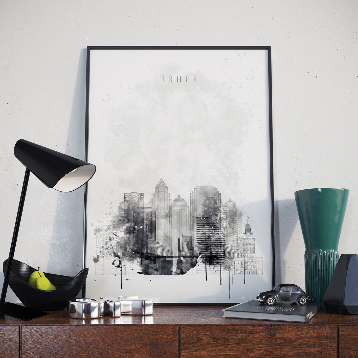 Tampa Wall Decor Tampa Wall Art Tampa Home Decor Tampa Photo Etsy