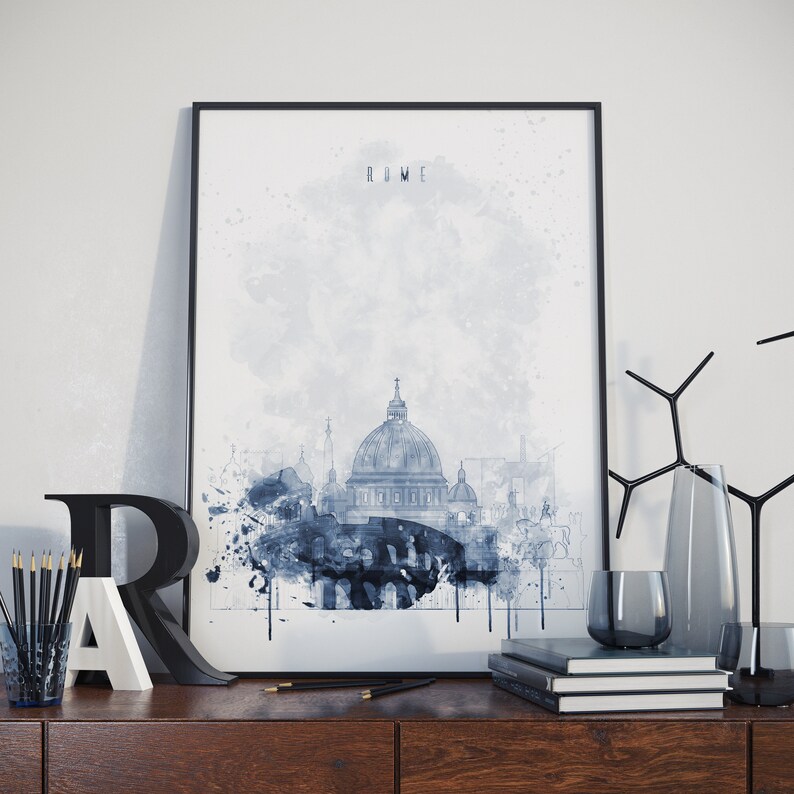 Rome Art Rome Wall Art Rome Wall Decor Rome Home Decor Rome Etsy