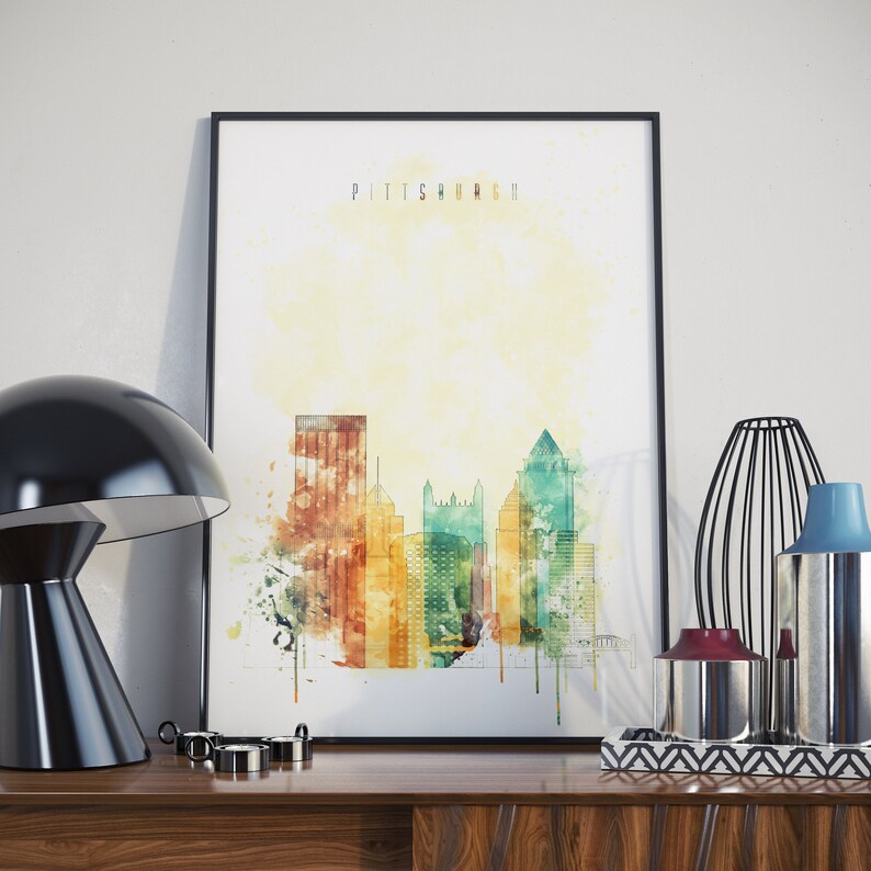 Pittsburgh Wall Art Pittsburgh Photo Wall Decor Pittsburgh Etsy