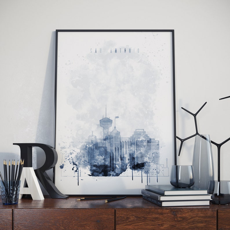 San Antonio Art Wall Decor San Antonio Photo Wall Art Sale San Etsy