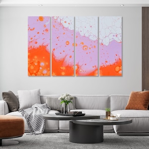 Original acrylic abstract art for interior, Abstract artwork for wall decor, Abstract painting on canvas, Abstract large art for wall