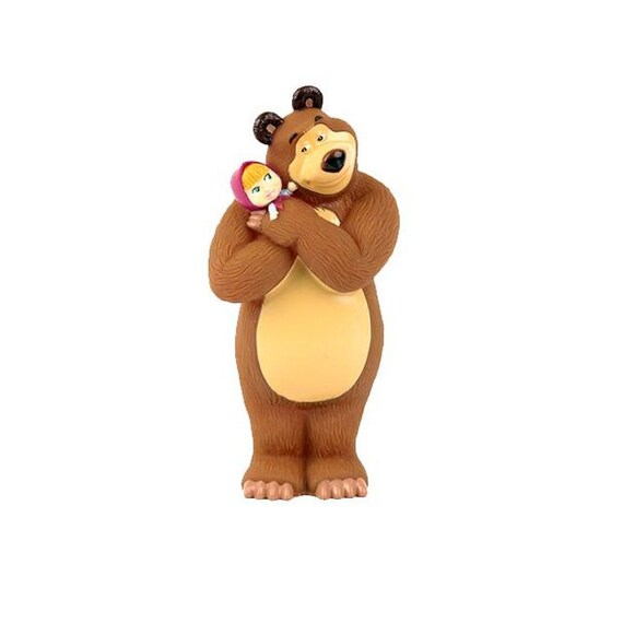 Masha /& Sweet Masha and The Bear Rubber Bath Toys