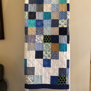 Modern Farmhouse Scrappy Baby/Toddler Quilt