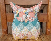 Farmhouse Vintage Quilt Owl