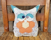 Farmhouse Vintage Quilt Owl
