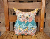 Farmhouse Vintage Quilt Owl